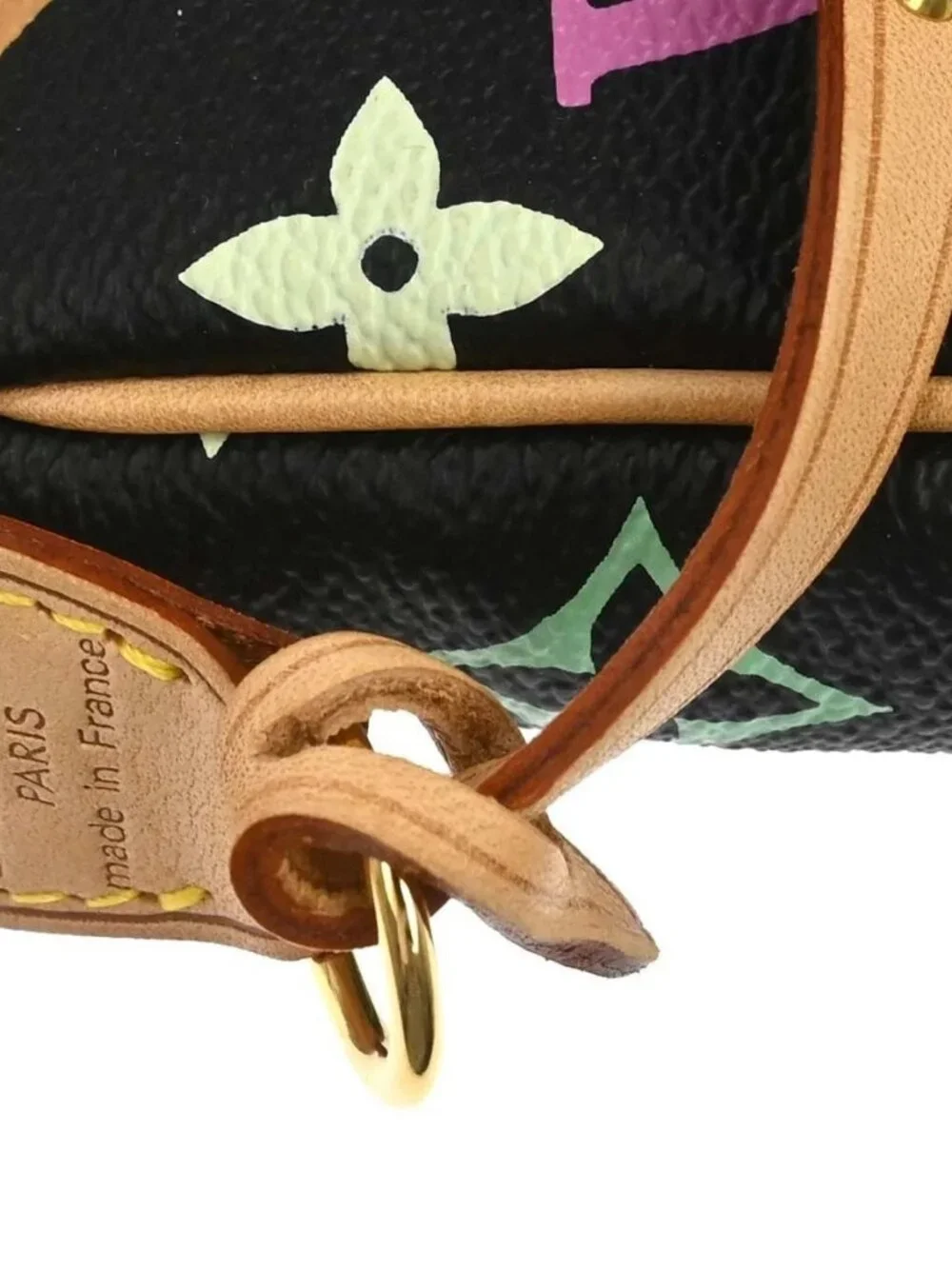 Louis Vuitton Black Multicolor Pochette Accessoires M92648